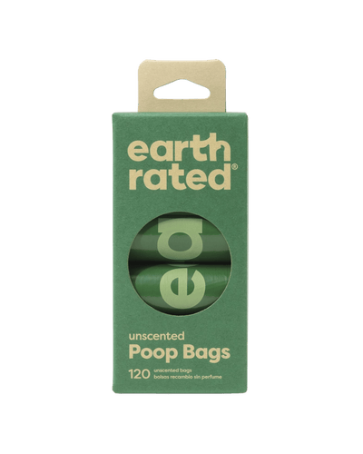 Earth rated poepzakjes | 120 stuks