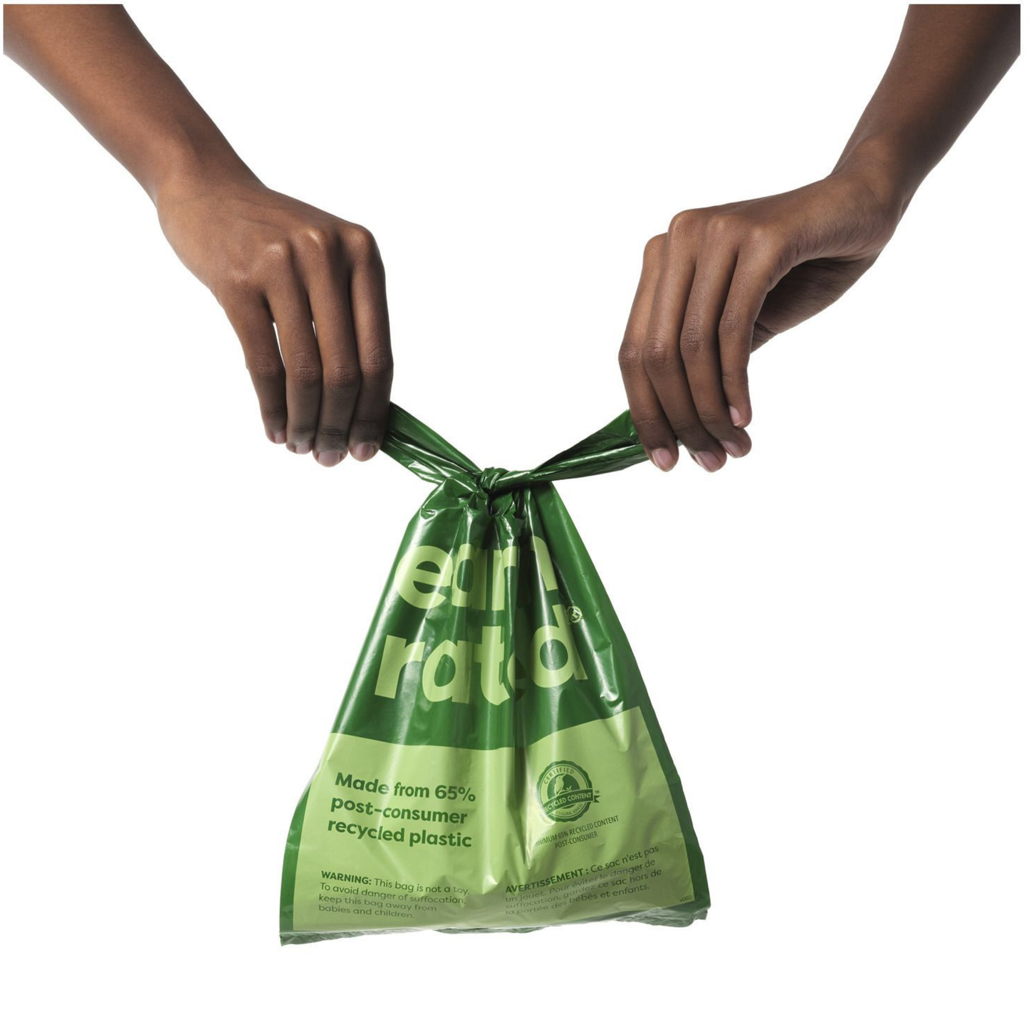 Earth rated poepzakjes met handvaten | 120 stuks