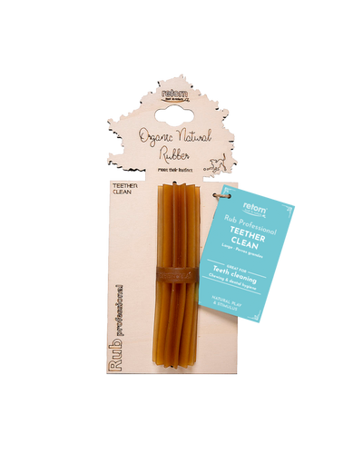 tandenreiniger van natuurlijk rubber