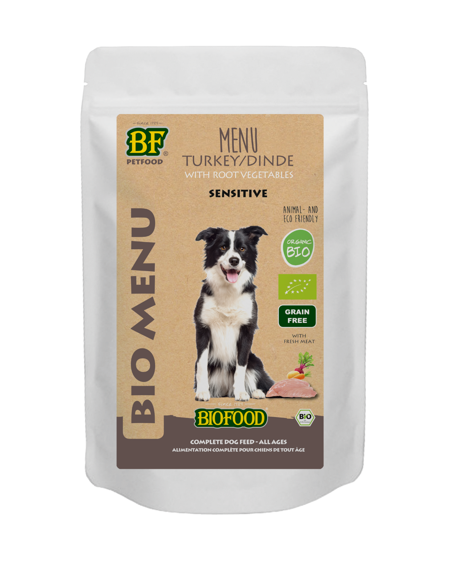 bio natvoer kalkoen | 150 g