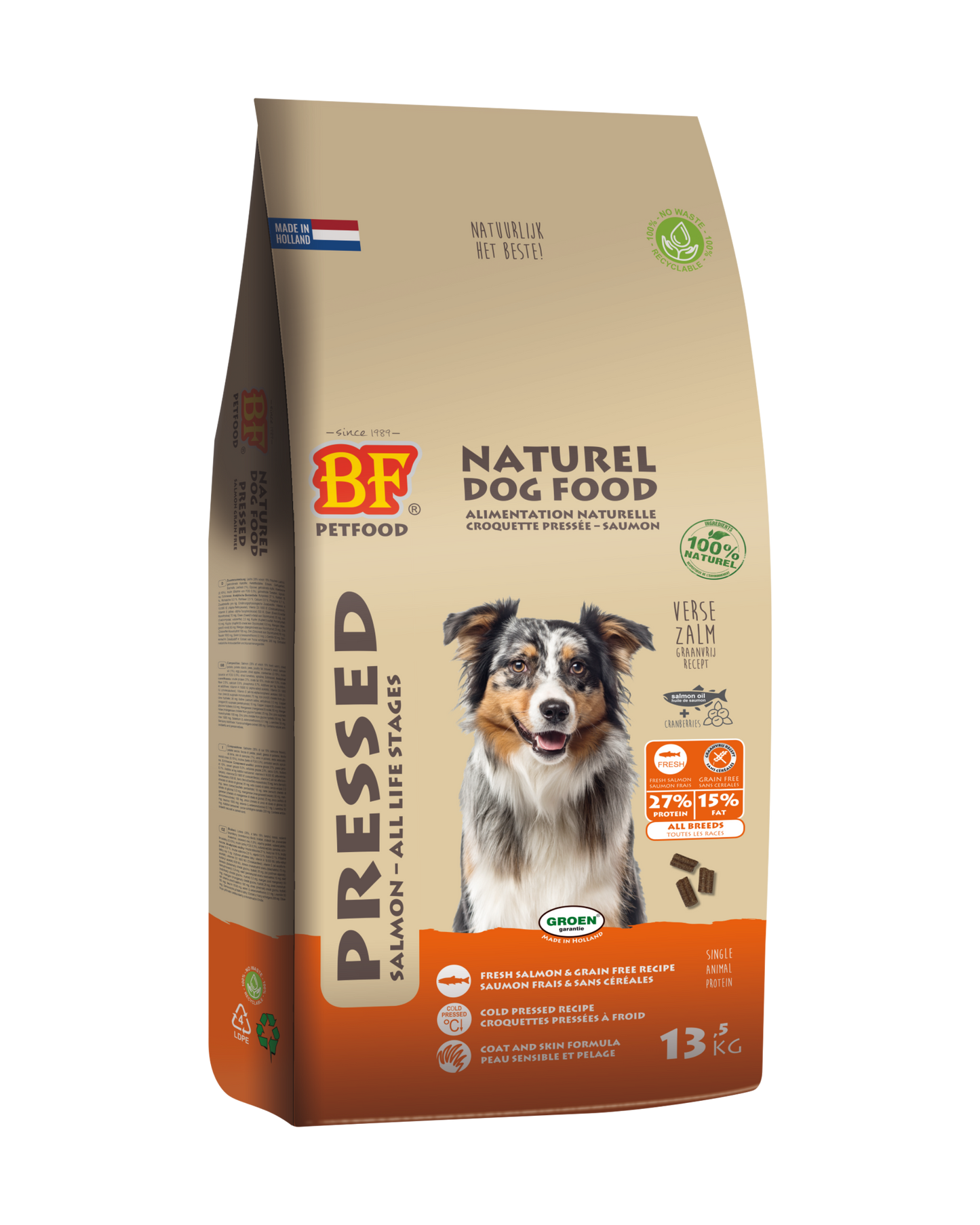 koudgeperste zalmbrok