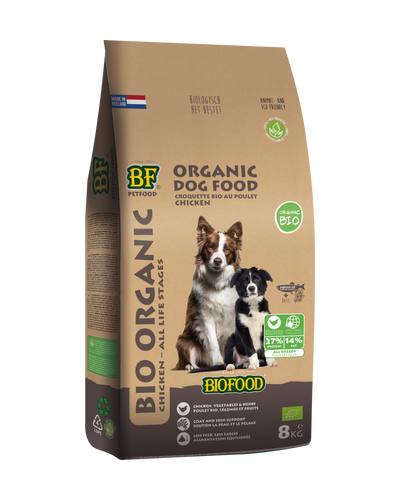 bio geëxtrudeerde kipbrok