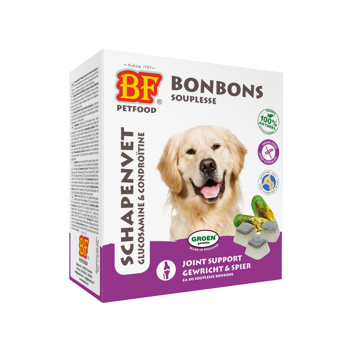 BF schapenvet bonbon | gewricht- & spiersupplement
