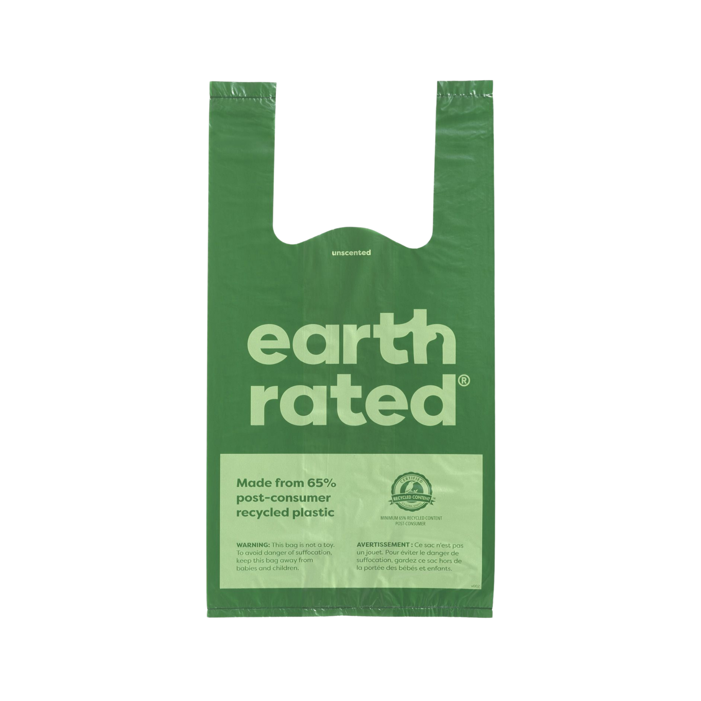 Earth rated poepzakjes met handvaten | 120 stuks