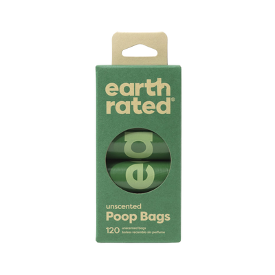 Earth rated poepzakjes | 120 stuks