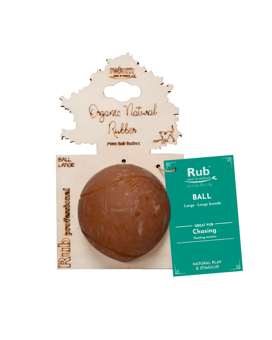 bal van natuurrubber met anti-vacuüm gaten