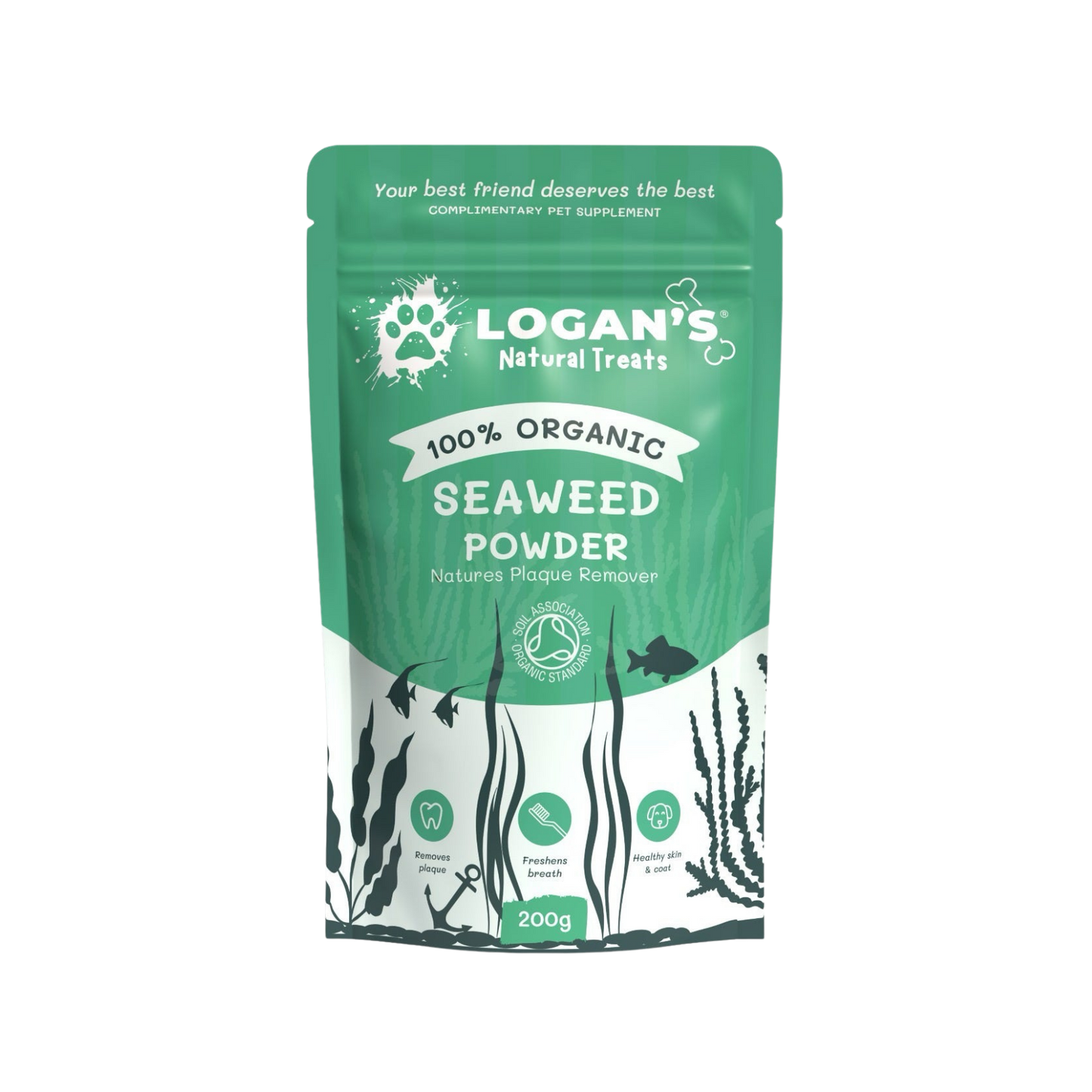 Logan’s zeewierpoeder | tanden, adem en tandvlees supplement