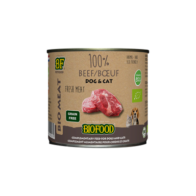 bio natvoer 100% rund | 200 g