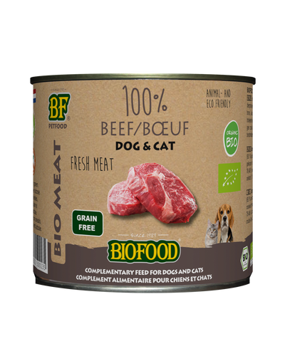bio natvoer 100% rund | 200 g
