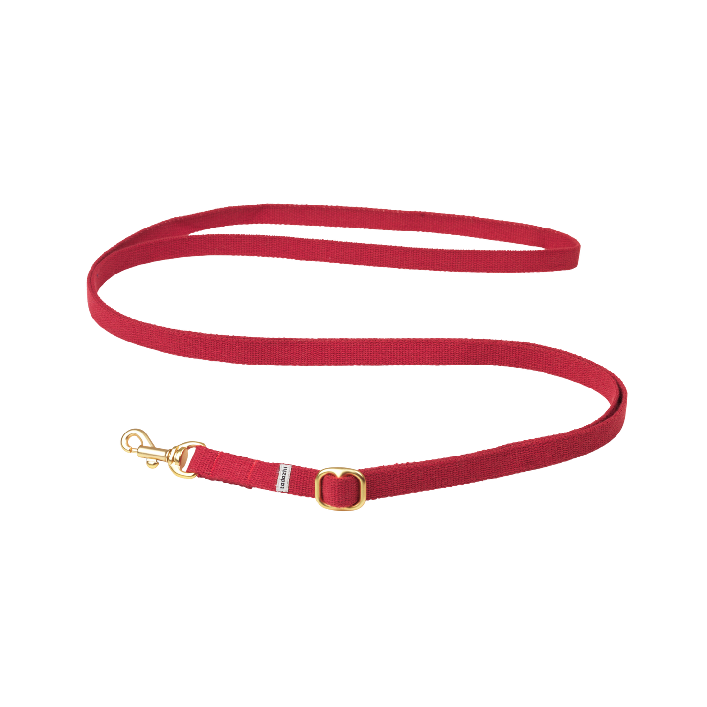 verstelbare hondenriem van biologisch katoen