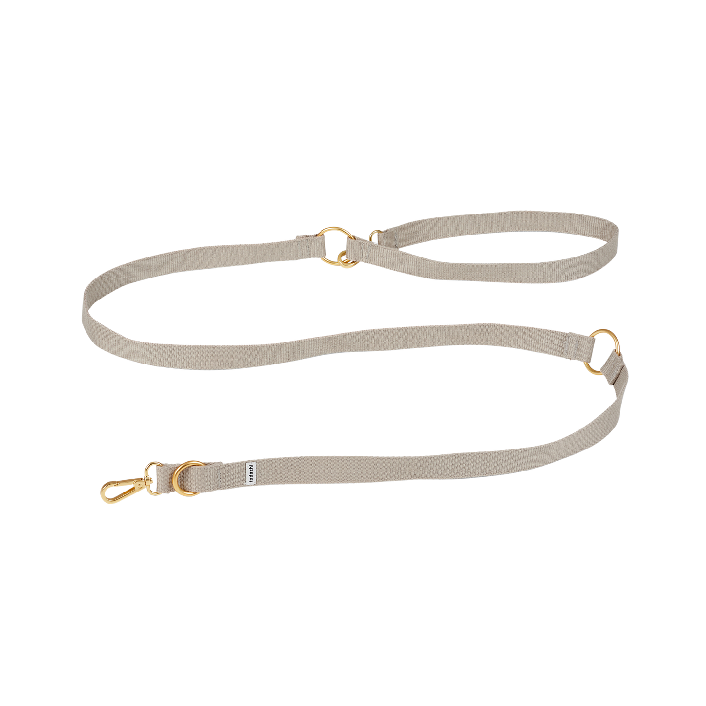 verstelbare hondenriem van biologisch katoen